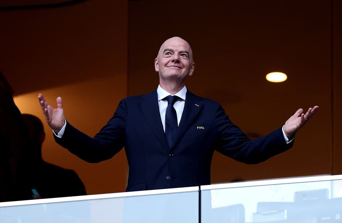 Infantino defends FIFA's independence after Trump call over Balogun red card